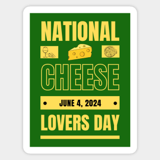 National Cheese Lovers Day! Sticker